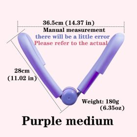 Purple Medium Yoga; Fitness Pelvic Floor Muscle Trainer