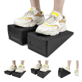 3pcs/set Slant Board; Foam Calf Stretcher With 5 Positions