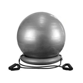 Workout Resistance Bands and Exercise 65 cm Ball Chair