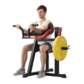 Bicep Tricep Curl Machine with Adjustable Seat