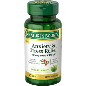 Nature's Bounty Anxiety & Stress Relief Supplement