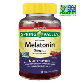 Spring Valley Vegetarian Melatonin Gummy Supplement