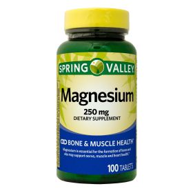 Spring Valley Magnesium Tablets Dietary Supplement