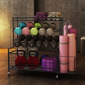 Yoga Mat Holder, Yoga Mat Storage Rack, Home Gym Storage