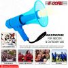 5 CORE 40W Waterproof Megaphone Bullhorn Flashlight