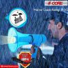 5 CORE 40W Waterproof Megaphone Bullhorn Flashlight