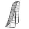 6.55FT Football Goal with Field Ropes, Galvanized Pipe