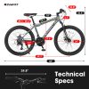 S24102 24 Inch Mountain Bike Boys/Girls 21 Speed