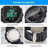 Digital Men Sports Watch Water-Resistant - Wrist Watch