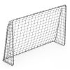 6.55FT Football Goal with Field Ropes, Galvanized Pipe