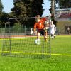 6.55FT Football Goal with Field Ropes, Galvanized Pipe