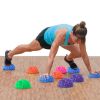 Polygonal Design Massage Ball Balancing Pods Half Round