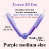 Purple Medium Yoga; Fitness Pelvic Floor Muscle Trainer