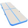 Inflatable Gymnastics Mat with Pump PVC Blue