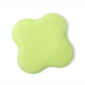 Yoga Knee Elbow Joint Protection Pad; Portable Fitness Exercise (Color: Green)