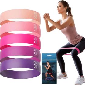 Different Stretch Band; Resistance Tape For Exercise Workout (Color: Gradient Purple)