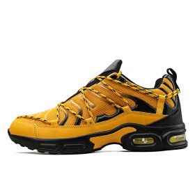 Running Shoes Breathable Men's Sneakers Fitness Air Shoes (Color: 106yellow, size: 41)