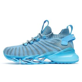 Men's Running Sports Shoes Light Male Shoes (Color: Blue, size: 44)