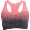 Medium Support Two Tone Racer Back Sports Bra