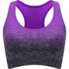 Medium Support Two Tone Racer Back Sports Bra