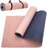 COOLMOON 1/4 Inch Extra Thick Yoga Mat Double-Sided