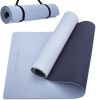 COOLMOON 1/4 Inch Extra Thick Yoga Mat Double-Sided