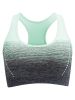 Medium Support Two Tone Racer Back Sports Bra