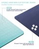 COOLMOON 1/4 Inch Extra Thick Yoga Mat Double-Sided