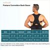 Unisex Back Brace Posture Corrector; Magnetic Lumbar Back