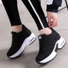 Women High Top Walking Footwear Sports Shoes -Thick Sole