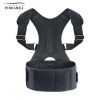 Unisex Back Brace Posture Corrector; Magnetic Lumbar Back