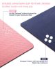 COOLMOON 1/4 Inch Extra Thick Yoga Mat Double-Sided