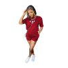 Women Fitness Clothing Short-sleeve Sports suit