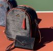 HANA water ripple pattern bag for tennis racquets for all sports.